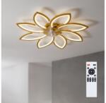 Brilagi - Ventilator de tavan LED reglabil, 43W/230V, Ø 90 cm, auriu + telecomandă (BG4023)