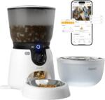 Arenti Smart Pet Feeder Kit with 3MP/2K WiFi Camera, Matching Pet Water Fountain (Pet Feeder2 Kit)