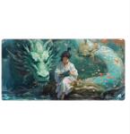 Sharkoon Mousepad Sharkoon SKILLER SGP40 D8, gaming mouse pad (teal/multi-colored) (4044951042555) Mouse pad