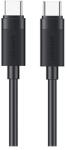 USAMS U94 adatkábel Type-C - Type-C 60W PD gyorstöltő 100cm FEKETE SJ780USB01 (SJ780USB01)