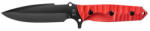TB outdoor Maraudeur Survival Knife G10 Smooth kés piros