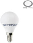 OPTONICA E14 G45 LED izzó 3, 5W 300lm 6000K hideg fehér 240° 1407 (1407) - ledsziget