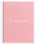 Miquelrius Emotions Spirálfüzet A5 PP 120 lapos kockás pink (A152265027)