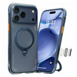 TORRAS Husa MagSafe pentru Apple iPhone 17 Pro Max, Torras, Ostand Spin Air, Albastra - gsmboutique