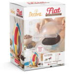 Decora Matrita Policarbonat Ou Ciocolata Flat, 1 Cavitate, 20.5 x 13.5 x H 7.5 cm, Set 2 Buc (50183) Forma prajituri si ustensile pentru gatit