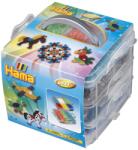 Hama Set Hama Perlen 6701 cu 6000 Perle Midi, 3 Placi, Cutie Organizare (10.6701)