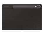 Samsung Book Keyboard Slim Galaxy Tab S9+/S10+ gyári billentyűzetes tok, angol kiosztás, fekete EF-DX820UBE - pepita