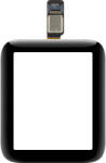 Forward Touchscreen Forward Shield OCA pentru Apple Watch Series 3 42mm / Watch Series 2 42mm, Negru