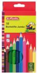 Herlitz 10795276 Vastag lakkozott 10db-os vegyes színű színes ceruza (10795276)