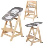 roba Scaun de masa pentru copii Roba Born Up cu suport pentru nou-nascuti, design natural (75063NAV209) Scaun de masa bebelusi, inaltator