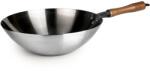 ibili Wok IBILI Karbonsteel, 32 cm, din otel carbon, inductie, ecologic (409732)