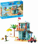 Playmobil - Jucarie de rol Turnul salvamarului si vehicul de plaja (PM71903) - roua