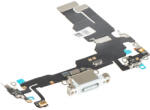 Aftermarket Banda cu Conector Incarcare - Microfon Apple iPhone 15, Argintiu