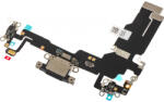 Aftermarket Banda cu Conector Incarcare - Microfon Apple iPhone 15, Negru - gsmboutique