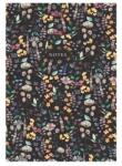 TopTimer Notes Caiet A5 linia 96 lap negru floral (26C167N-007)