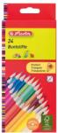 Herlitz 10412039 Trio lakkozott 24db-os vegyes színű színes ceruza (10412039)