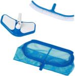 Intex Set de curățare a piscinei INTEX Deluxe, plasă de imersie, cap de aspirare, perie (29057) (29057)