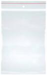 Office Products Pungi plastic cu fermoar pt sigilare, 170x230mm, 40microni, 100buc/set, Office Products-transparente (OF-15075815-90)