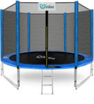 INLEA PREMIUM Jump Trambulin külső védőhálóval 305 cm - kék (IN02-0012) - pepita
