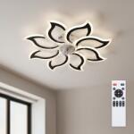 Brilagi - LED димируем таванен вентилатор LED/44W/230V Ø 90 см черен + дистанционно управление (BG4006)