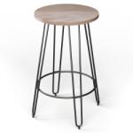 Blumfeldt Masă de bistro Hamilton Ø60cm Cadru din oțel de lemn (GDM20-M60105) (GDM20-M60105) - klarstein - 312,00 RON