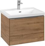 Villeroy & Boch Subway 3.0 dulap 62.2x47.8x42.9 cm sub chiuveta pe perete stejar C575L0RH (C575L0RH)