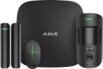 Ajax Systems 38173.58. BL1 Vezeték nélküli riasztórendszer StarterKit Cam készlet (Hub2+mozgásérzékelő Cam+mágneses érzékelő+távirányító) fekete (38173.58. BL1) (38173.58.BL1)
