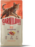 CARNILOVE 6kg Carnilove True Fresh Sterilised Adult marha száraz macskatáp