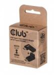 Club 3D Adapter USB Club 3D USB-C - USB-C Black (CAC-1528)