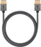 Goobay 75758 HDMI kábel 2 M HDMI A-típus (Standard) Szürke (75758)