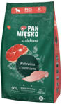 Pan Mięsko Marhahús fűszerekkel és nyúlhússal, ropogós, M, 9 kg