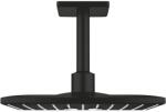 GROHE Rainshower SmartActive 130 fejzuhany karral 31x31 cm négyzet fekete 264812430 (264812430)