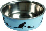Flamingo Bella Kena fémtál macskáknak - kék 160 ml - dogshop