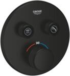 GROHE Grohtherm SmartControl kád és zuhany csaptelep süllyesztett z termosztáttal fekete 291192430 (291192430)