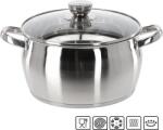Chomik Rozsdamentes acél fazék fedővel 5 L 24 cm BELLY *3394 (CH-KIR3394)