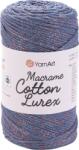 Yarn Art Macrame Cotton Lurex 2 mm 205 m 731 Șnur (<![CDATA[Macrame Cotton Lurex 731]]>)