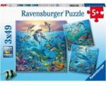 Ravensburger Puzzle 3x49 Underwater Life