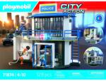 Playmobil Secție de poliție Playmobil cu cameră de investigații