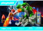 Playmobil Duel cu o șopârlă uriașă