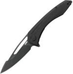 KUBEY Merced - Beadblast 14C28n with Black G10 handle
