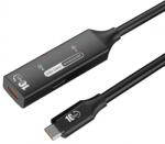  Cablu prelungitor USB type C 10Gbps activ M-T 10m, ku31rep10bl (KU31REP10BL)
