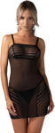 Obsessive Lune Bellis Chemise & Thong Black M/L