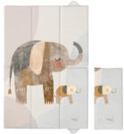 Ceba Baby Basic Elephant Family Utazó Pelenkázó Alátét 60x40cm - Kényelmes Használathoz Utazáskor és Sétánál