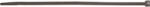  WKK kábelkötöző - 200x4, 8mm - fekete - 1db