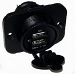 Maxspeed szerelhető, vízálló dupla USB aljzat - 12/24V