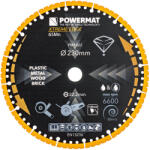 Powermat Univerzális Gyémántvágó Korong - 230mm, Xtreme Edge - Fémhez, fához, műanyaghoz (PM1422) (POW-PM1422)