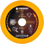 Powermat Gyémántvágó Korong Üveghez és Kerámiához - 125mm x 22, 23mm, Extra vékony - Univerzális (PM-TDCS-1251T) (POW-PM1420)
