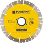 Powermat Szegmentált Gyémánt Vágókorong - 120mm, 20mm furat - PM-PDG-2300M, Wandeli (PM-TDG-120M) (POW-PM1270)