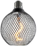 OPTONICA designer LED izzó filament E27 2, 5W 188lm 1800K fekete 11707