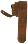 PRS Guitars PRS Birds Leather Strap Brown - bőr gitárheveder